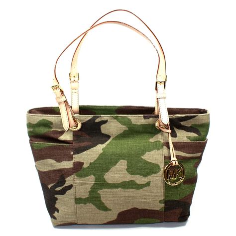 michael kors camo tote|michael kors tote on sale.